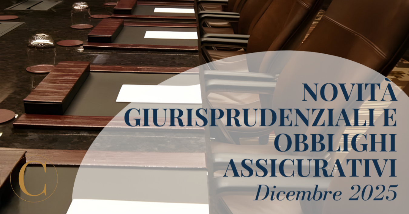 Novità giurisprudenziali e obblighi assicurativi